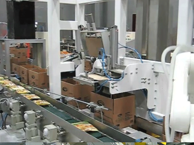 袋裝奶粉全自動裝盒機(jī)